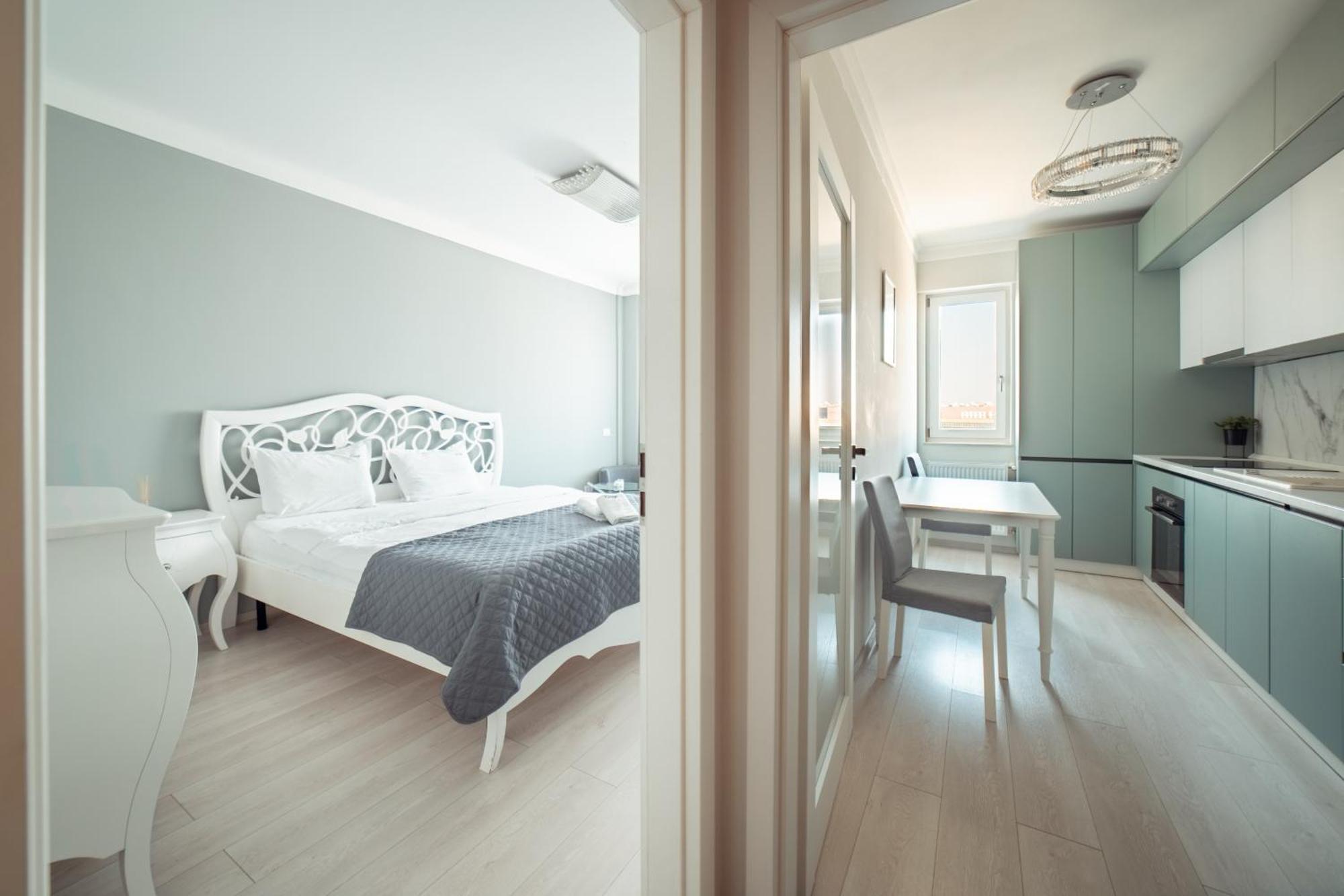 Cozy Apartments At Q Residence - Palas Mall Iasi Bagian luar foto