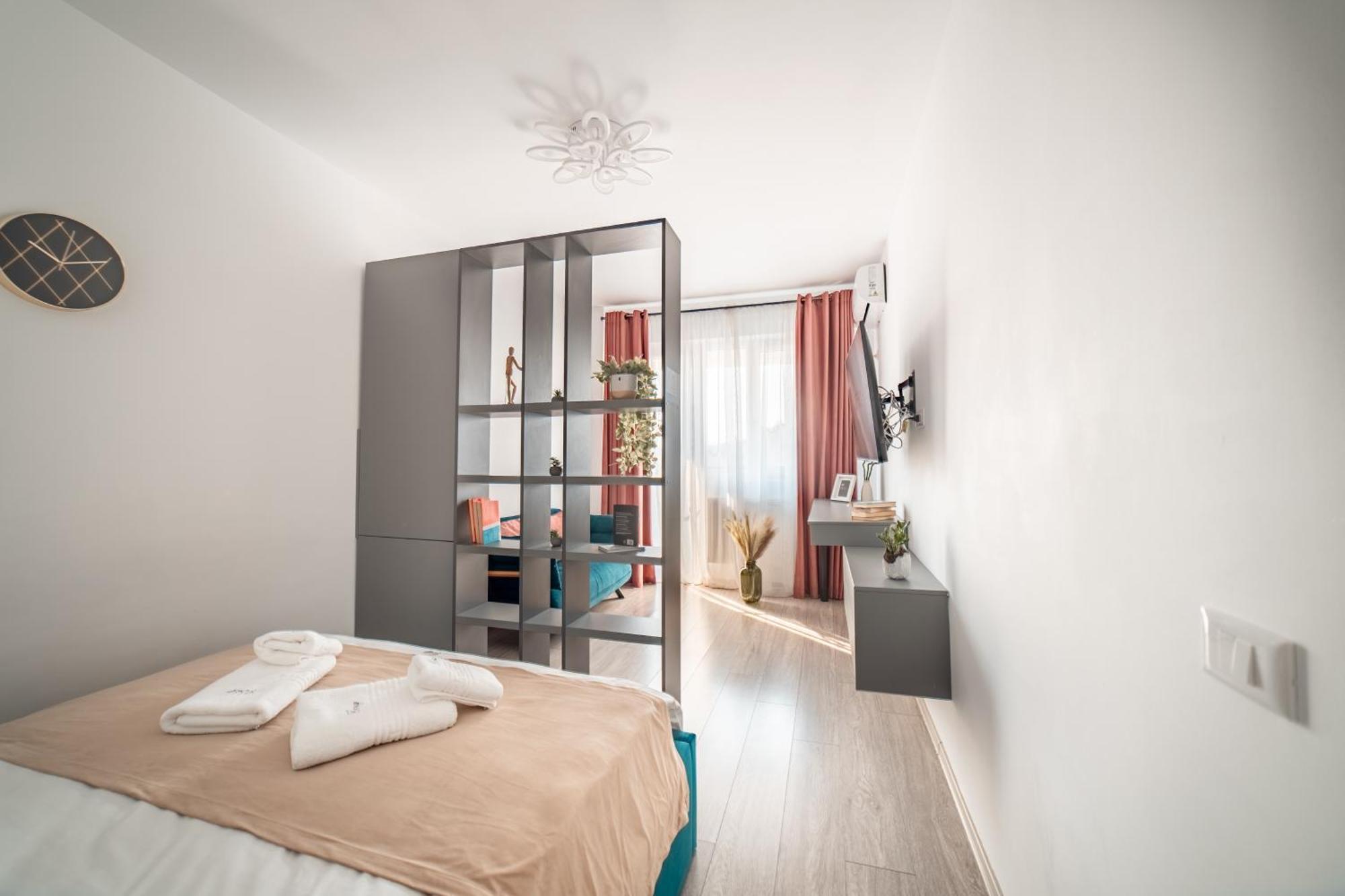 Cozy Apartments At Q Residence - Palas Mall Iasi Bagian luar foto